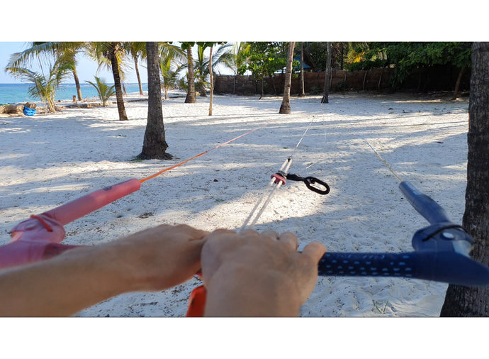 All about kitesurfing lines – kite lines.